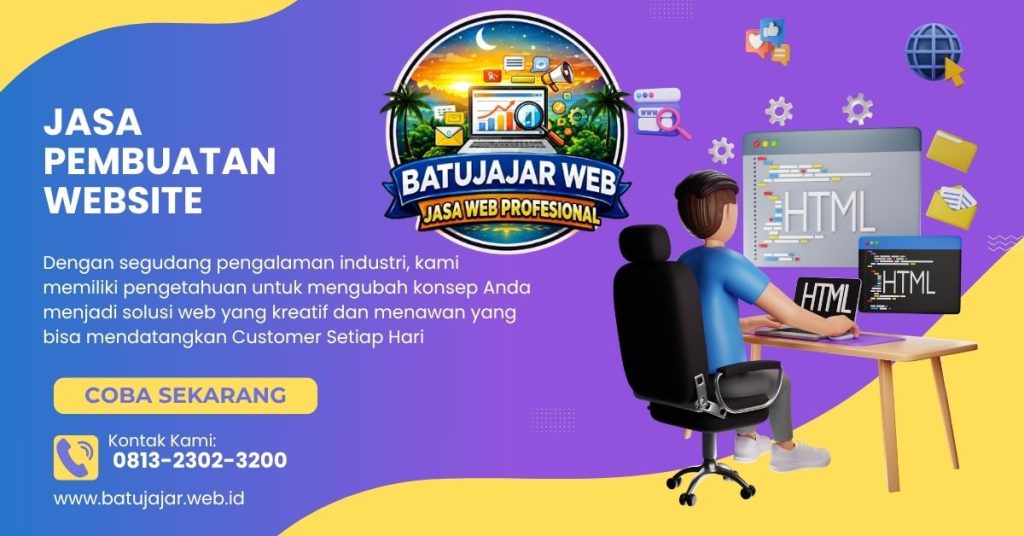 Jasa Web Batujajar Profesional
