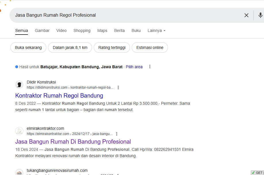 Jasa Bangun Rumah Regol Profesional 1